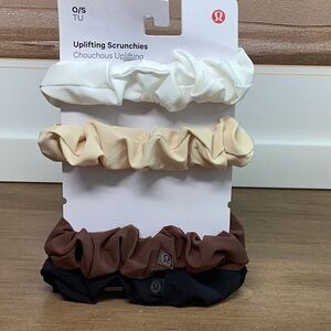 Lululemon Uplifting Scrunchies Set of 4
